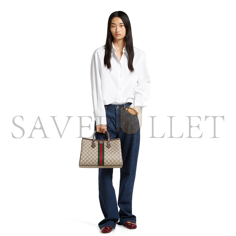 GUCCI OPHIDIA MEDIUM TOTE BAG ‎836839 (33.5*25*14cm)